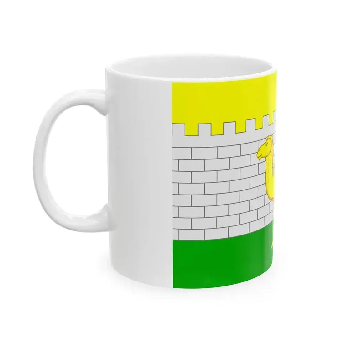 Flag of Chelyabinsk Russia - White Coffee Mug - Go Mug Yourself