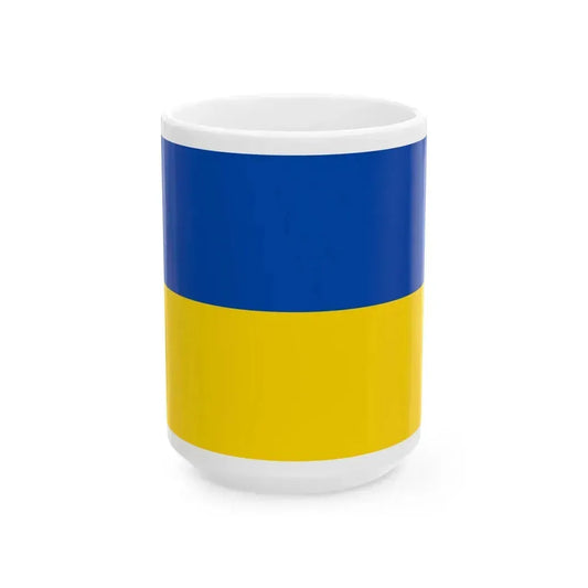 Flag of Chemnitz Germany - White Coffee Mug 15oz - Go Mug Yourself