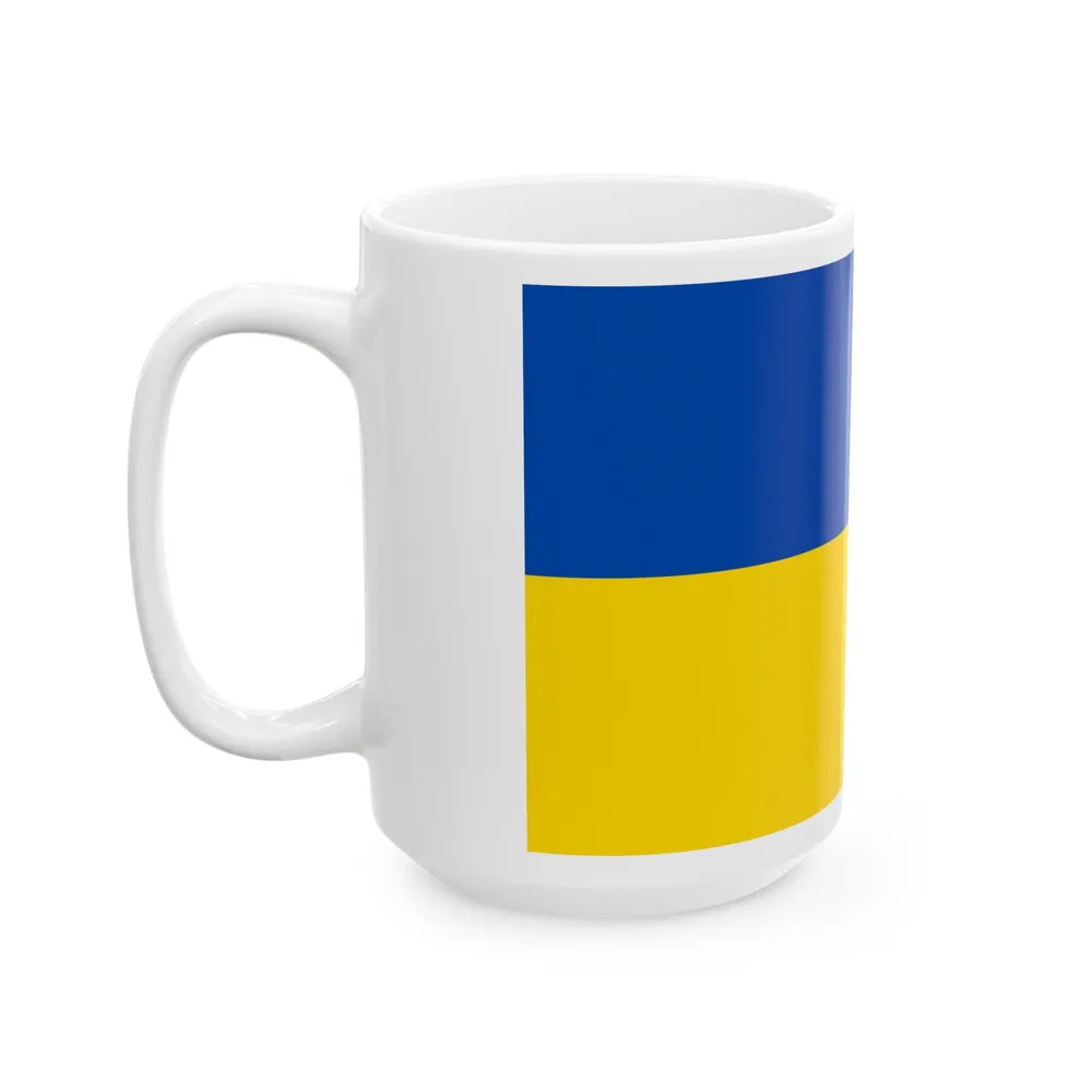 Flag of Chemnitz Germany - White Coffee Mug-Go Mug Yourself