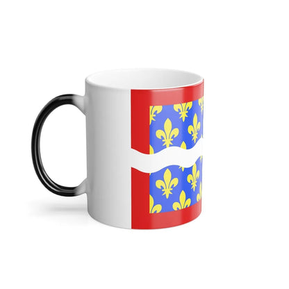 Flag of Cher France - Color Changing Coffee Mug-Go Mug Yourself