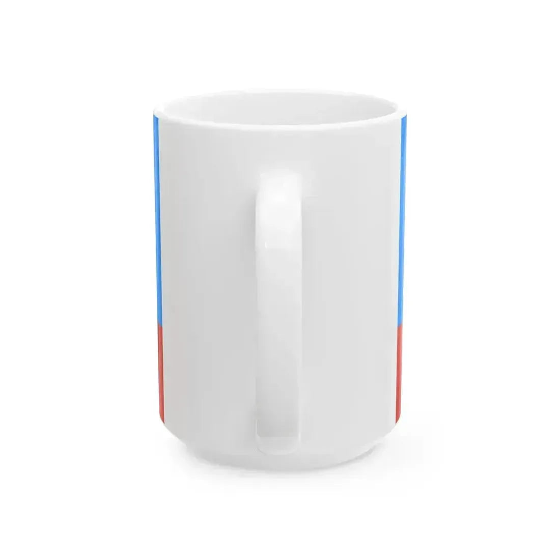 Flag of Cheremkhovo (Russia) White Coffee Mug - Go Mug Yourself