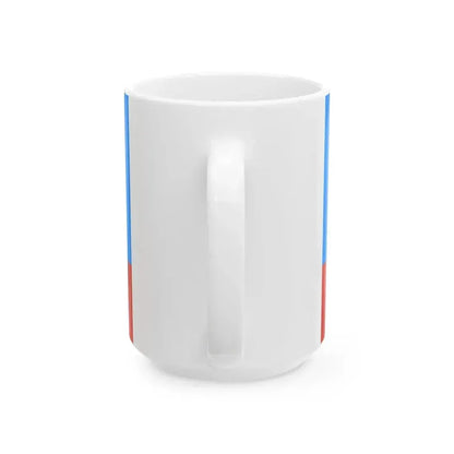 Flag of Cheremkhovo (Russia) White Coffee Mug - Go Mug Yourself