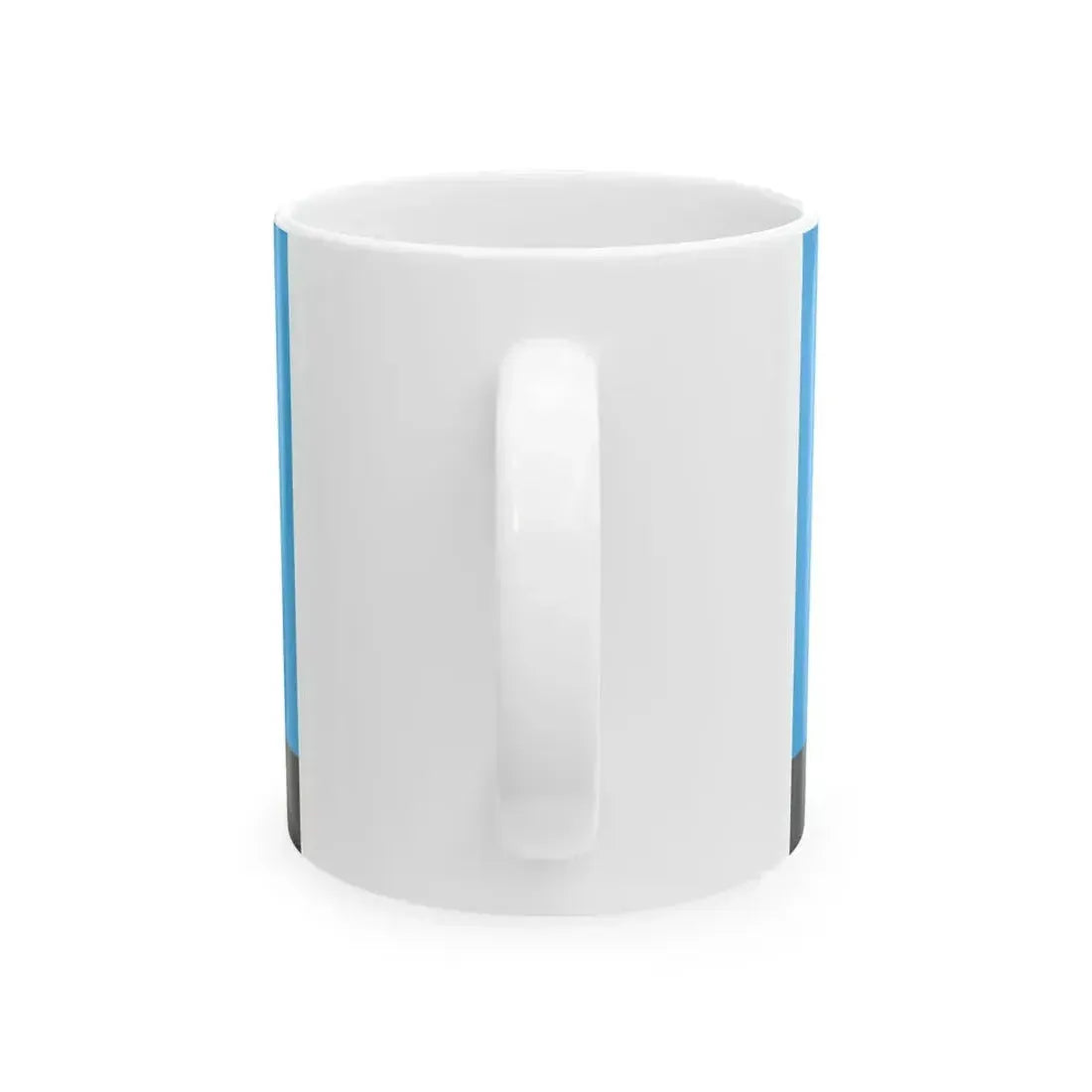 Flag of Cheremkhovsky rayon (Russia) White Coffee Mug - Go Mug Yourself
