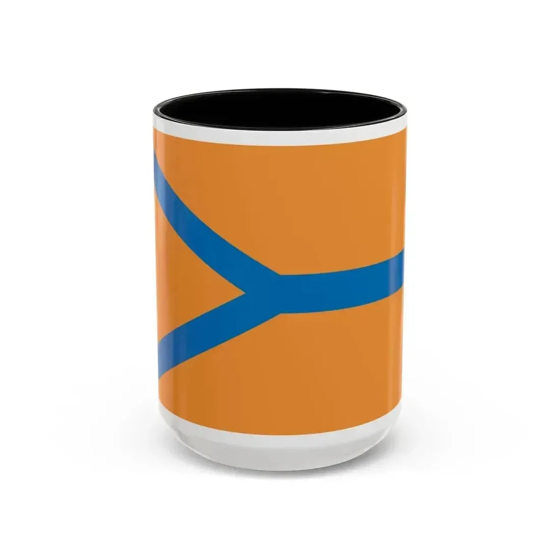 Flag of Cherepovets Russia - Accent Coffee Mug 15oz Black - Go Mug Yourself