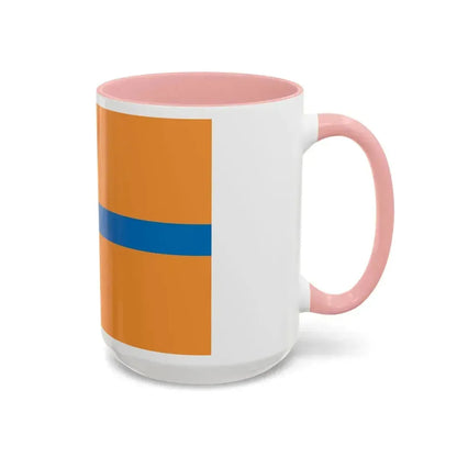 Flag of Cherepovets Russia - Accent Coffee Mug - Go Mug Yourself