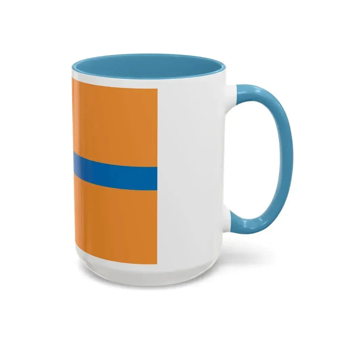 Flag of Cherepovets Russia - Accent Coffee Mug - Go Mug Yourself