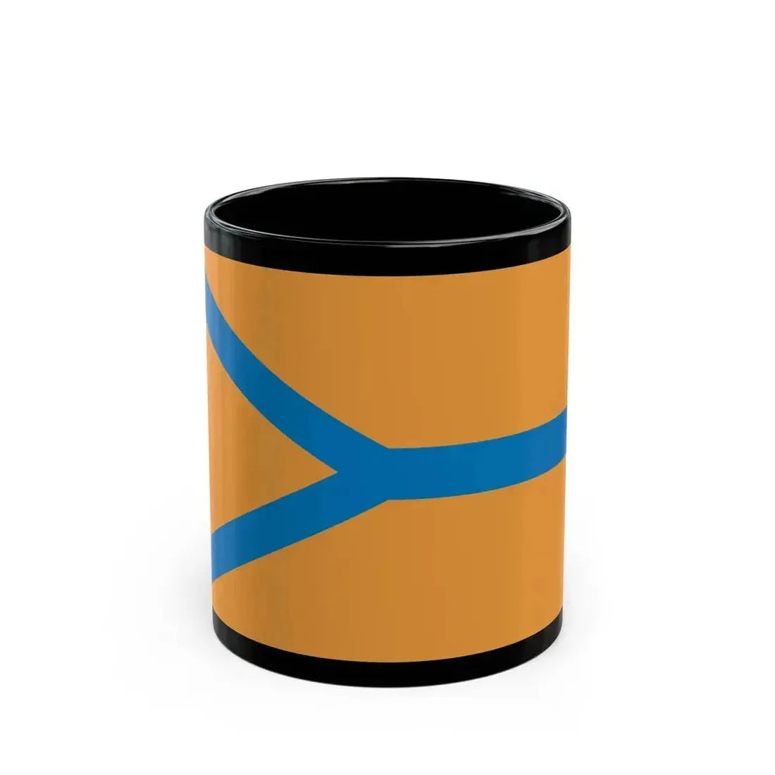 Flag of Cherepovets Russia - Black Coffee Mug 11oz - Go Mug Yourself