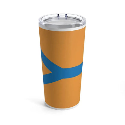 Flag of Cherepovets Russia - Tumbler 20oz 20oz - Go Mug Yourself