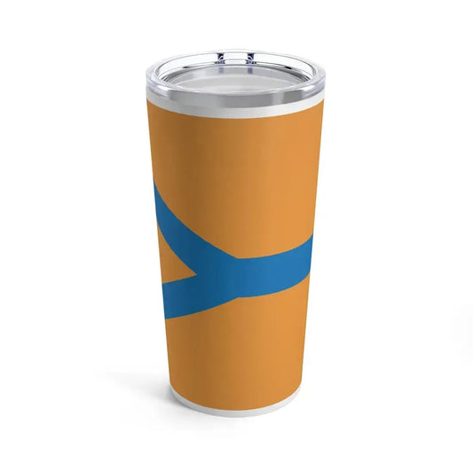 Flag of Cherepovets Russia - Tumbler 20oz 20oz - Go Mug Yourself