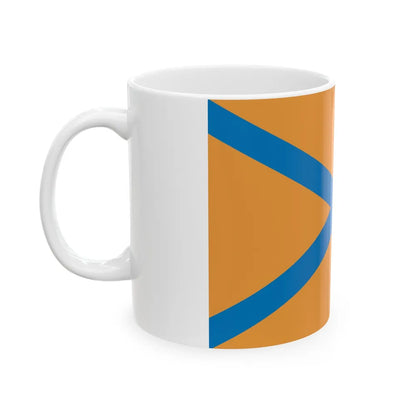 Flag of Cherepovets Russia - White Coffee Mug-Go Mug Yourself