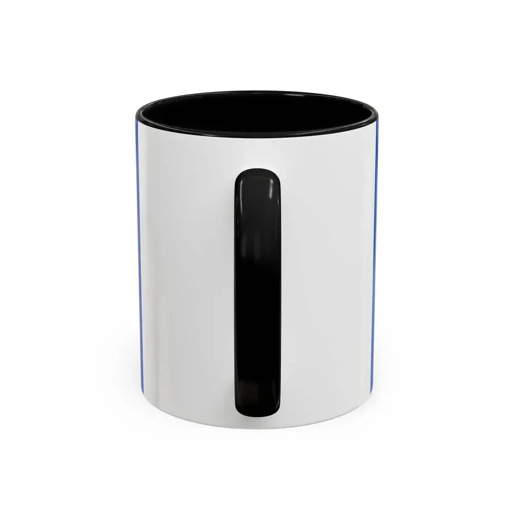 Flag of Cherkasy Oblast Ukraine - Accent Coffee Mug - Go Mug Yourself