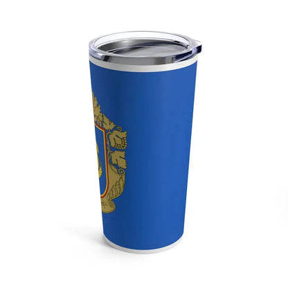 Flag of Cherkasy Oblast Ukraine - Tumbler 20oz - Go Mug Yourself