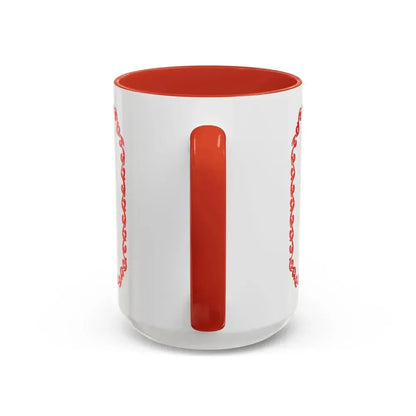 Flag of Cherkasy Ukraine - Accent Coffee Mug - Go Mug Yourself