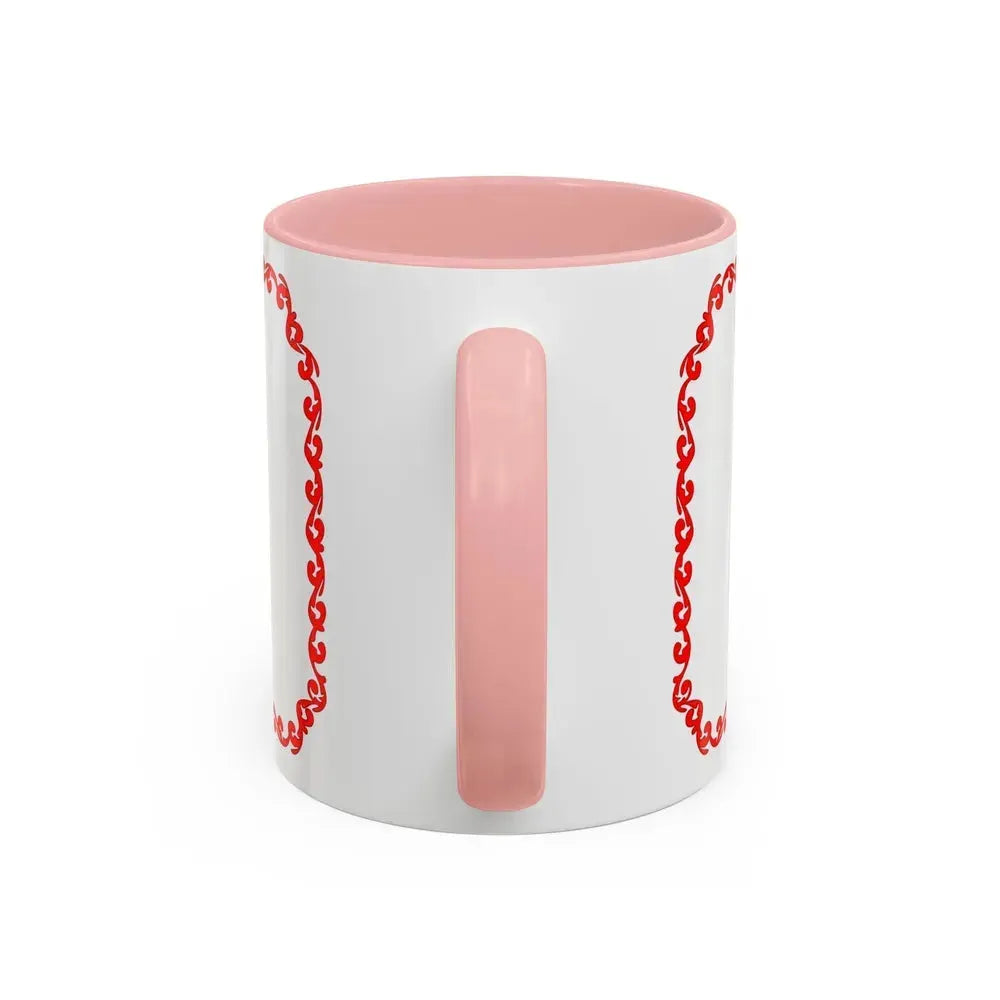 Flag of Cherkasy Ukraine - Accent Coffee Mug - Go Mug Yourself