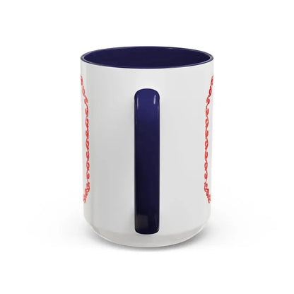 Flag of Cherkasy Ukraine - Accent Coffee Mug - Go Mug Yourself