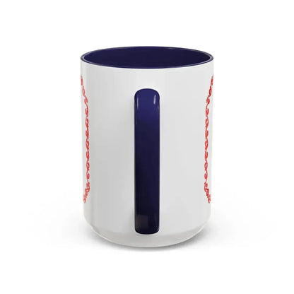 Flag of Cherkasy Ukraine - Accent Coffee Mug - Go Mug Yourself