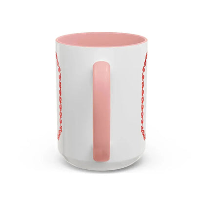 Flag of Cherkasy Ukraine - Accent Coffee Mug - Go Mug Yourself