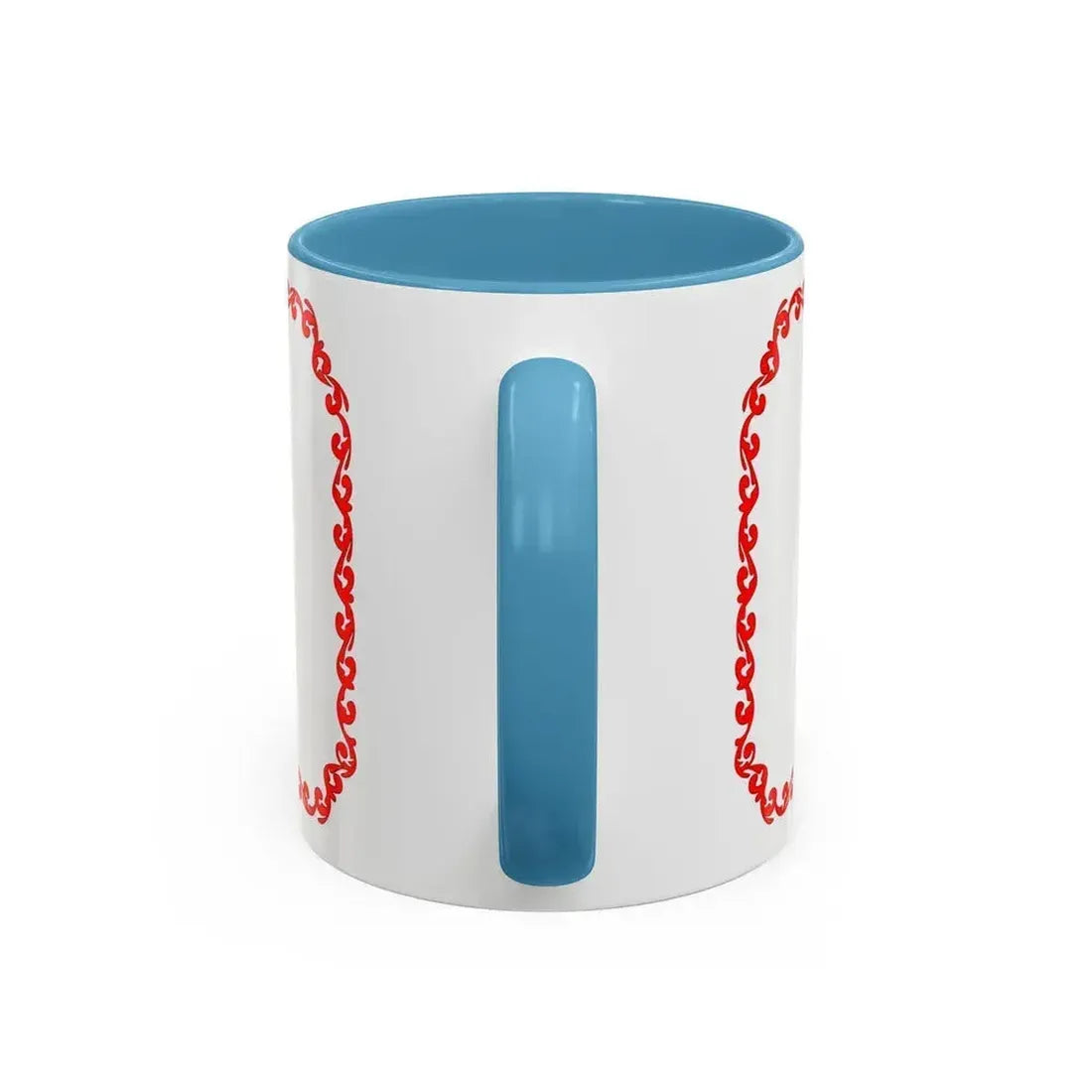 Flag of Cherkasy Ukraine - Accent Coffee Mug - Go Mug Yourself