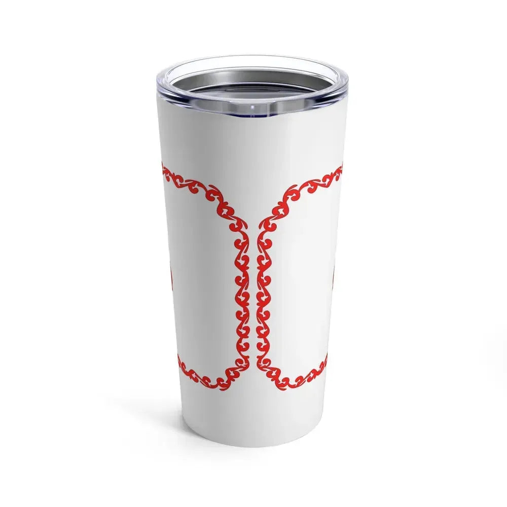 Flag of Cherkasy Ukraine - Tumbler 20oz - Go Mug Yourself