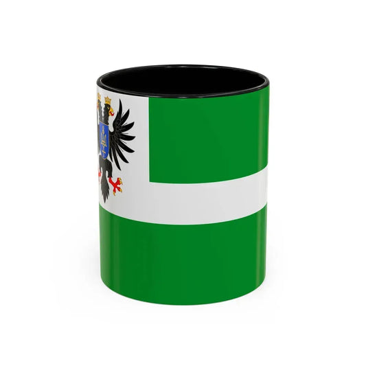Flag of Chernihiv Oblast Ukraine - Accent Coffee Mug 11oz Black - Go Mug Yourself
