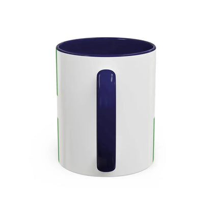 Flag of Chernihiv Oblast Ukraine - Accent Coffee Mug - Go Mug Yourself