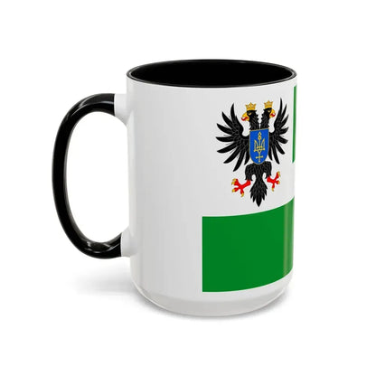 Flag of Chernihiv Oblast Ukraine - Accent Coffee Mug - Go Mug Yourself