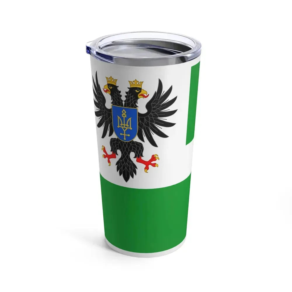Flag of Chernihiv Oblast Ukraine - Tumbler 20oz - Go Mug Yourself