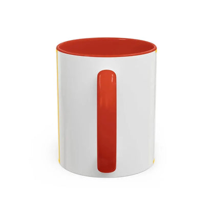 Flag of Chernihiv Ukraine - Accent Coffee Mug - Go Mug Yourself