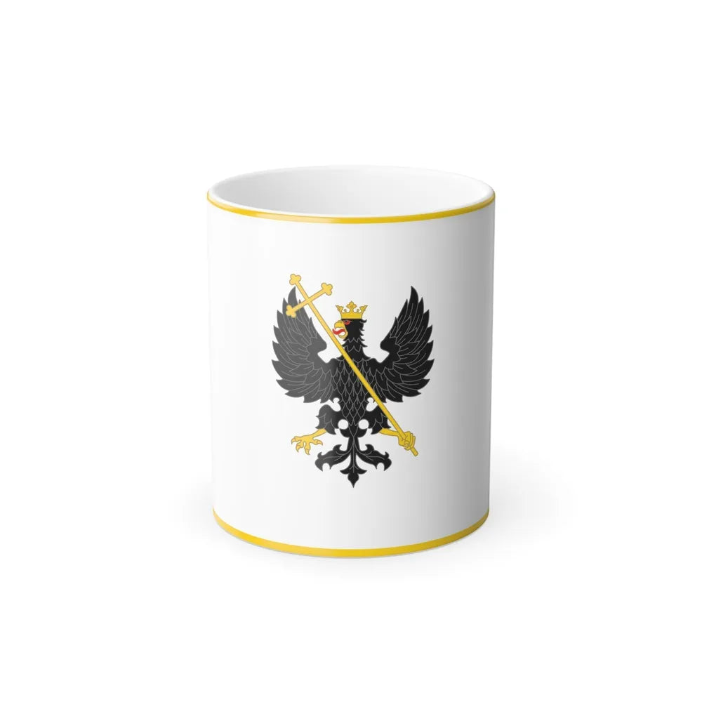 Flag of Chernihiv Ukraine - Color Changing Coffee Mug-11oz-Go Mug Yourself