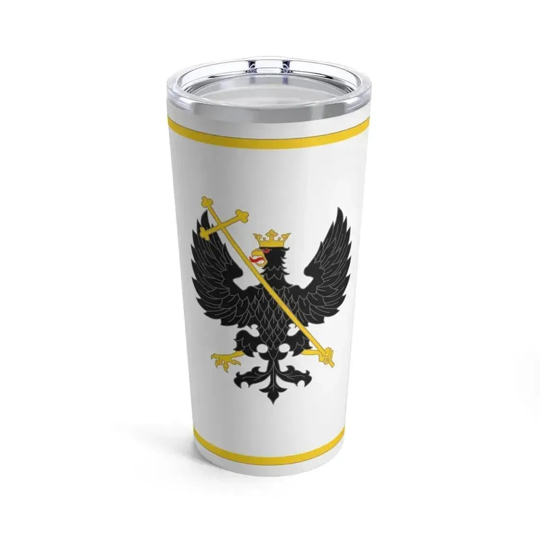 Flag of Chernihiv Ukraine - Tumbler 20oz 20oz - Go Mug Yourself