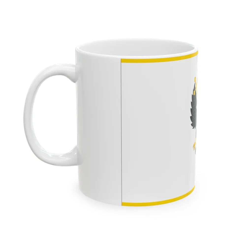 Flag of Chernihiv Ukraine - White Coffee Mug-Go Mug Yourself