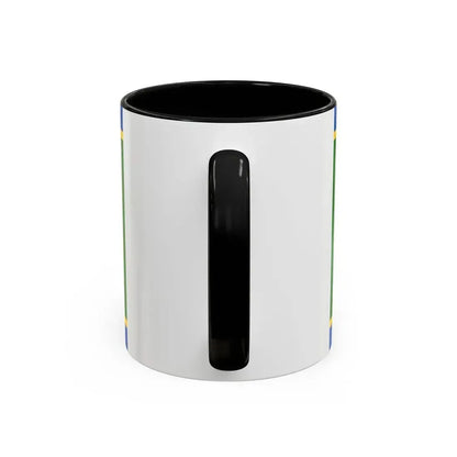 Flag of Chernivtsi Oblast Ukraine - Accent Coffee Mug - Go Mug Yourself