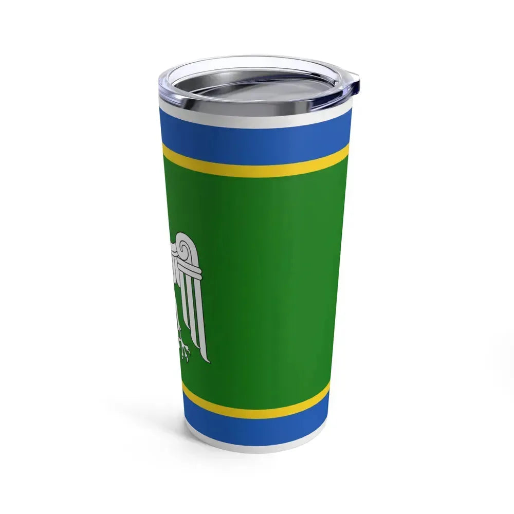 Flag of Chernivtsi Oblast Ukraine - Tumbler 20oz - Go Mug Yourself