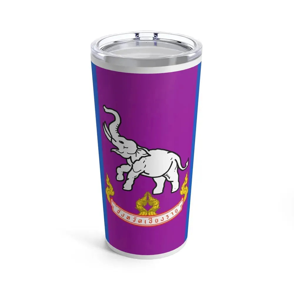 Flag of Chiang Rai Province Thailand - Tumbler 20oz 20oz - Go Mug Yourself