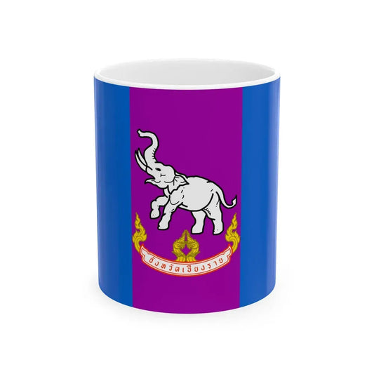 Flag of Chiang Rai Province Thailand - White Coffee Mug 11oz - Go Mug Yourself