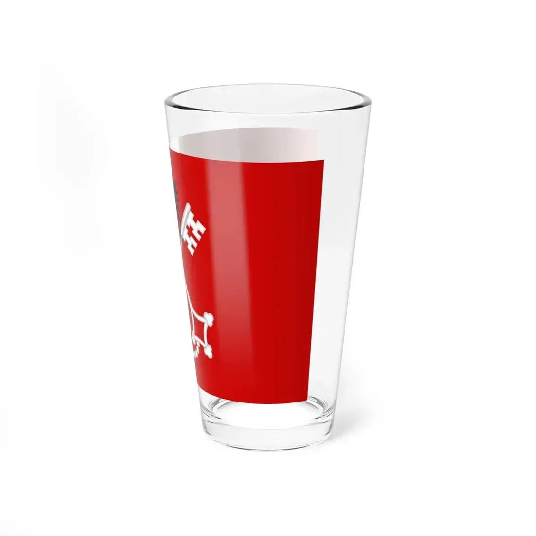 Flag of Chiavenna (Italy) Pint Glass 16oz - Go Mug Yourself