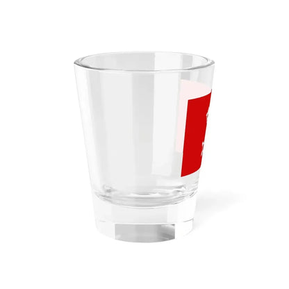Flag of Chiavenna (Italy) Shot Glass 1.5oz - Go Mug Yourself