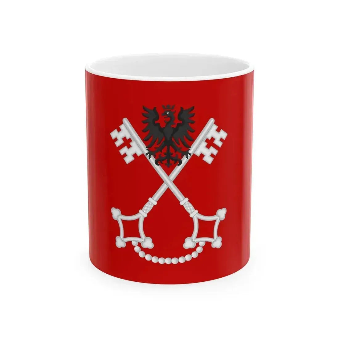 Flag of Chiavenna (Italy) White Coffee Mug 11oz - Go Mug Yourself