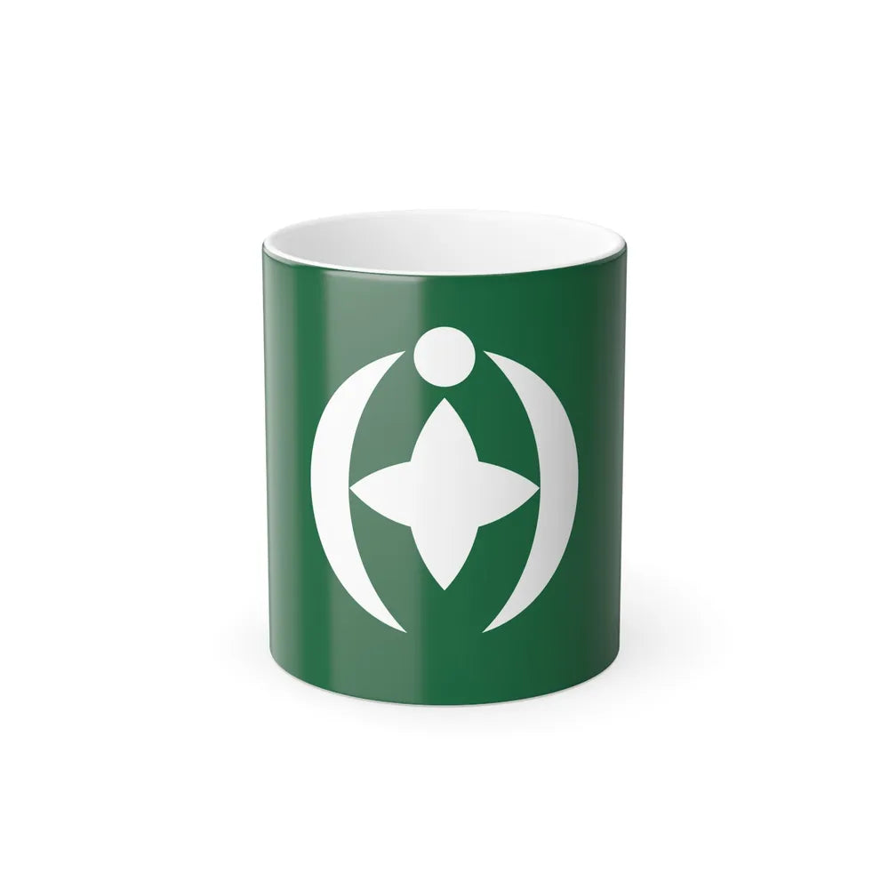 Flag of Chiba Chiba Japan - Color Changing Coffee Mug-11oz-Go Mug Yourself