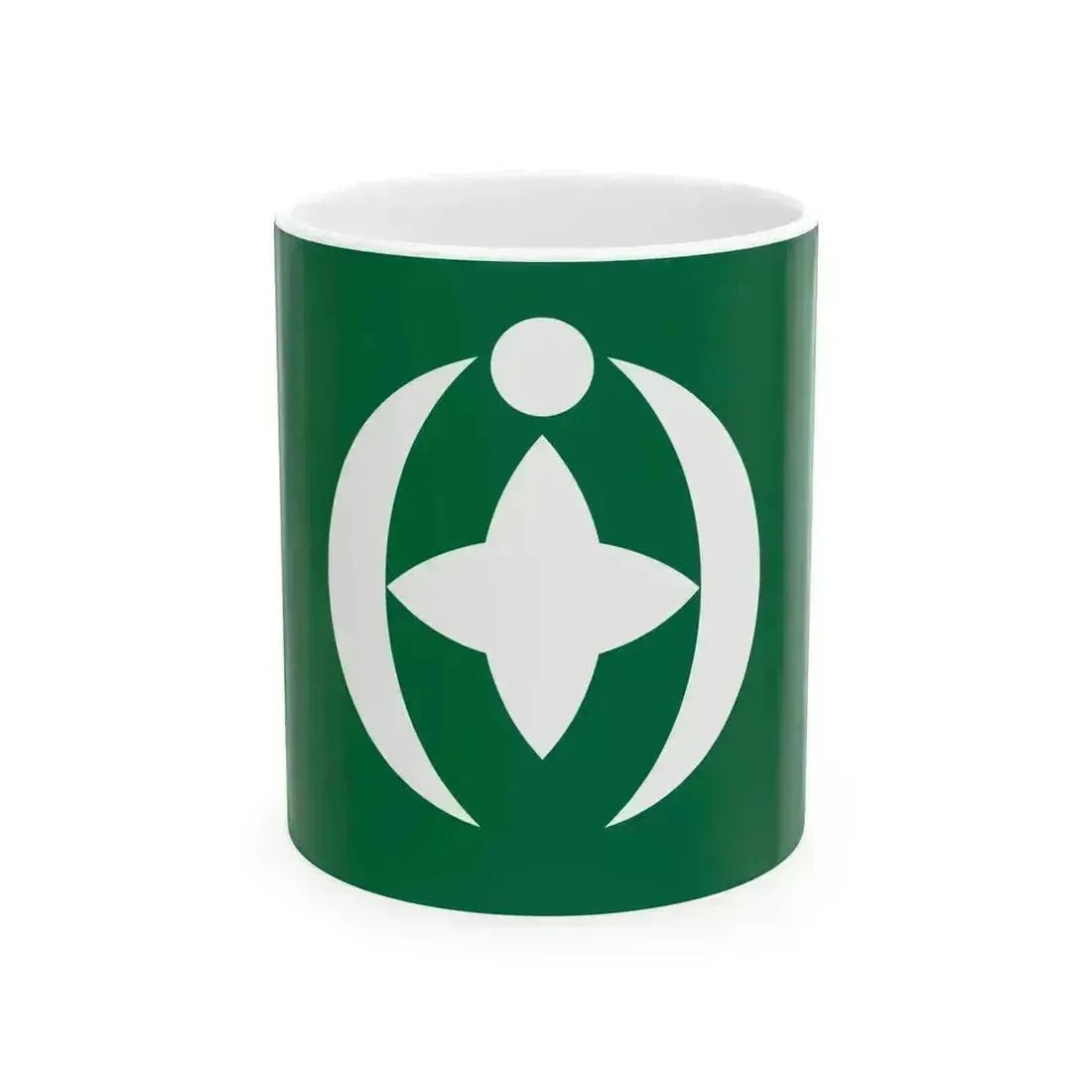 Flag of Chiba Chiba (Japan) White Coffee Mug 11oz - Go Mug Yourself