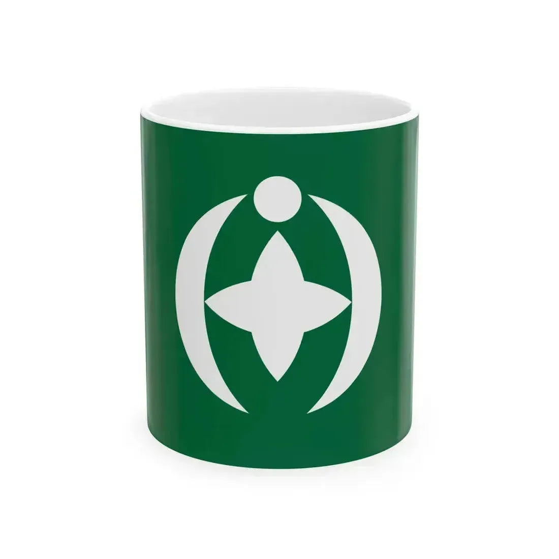 Flag of Chiba Chiba Japan - White Coffee Mug 11oz - Go Mug Yourself