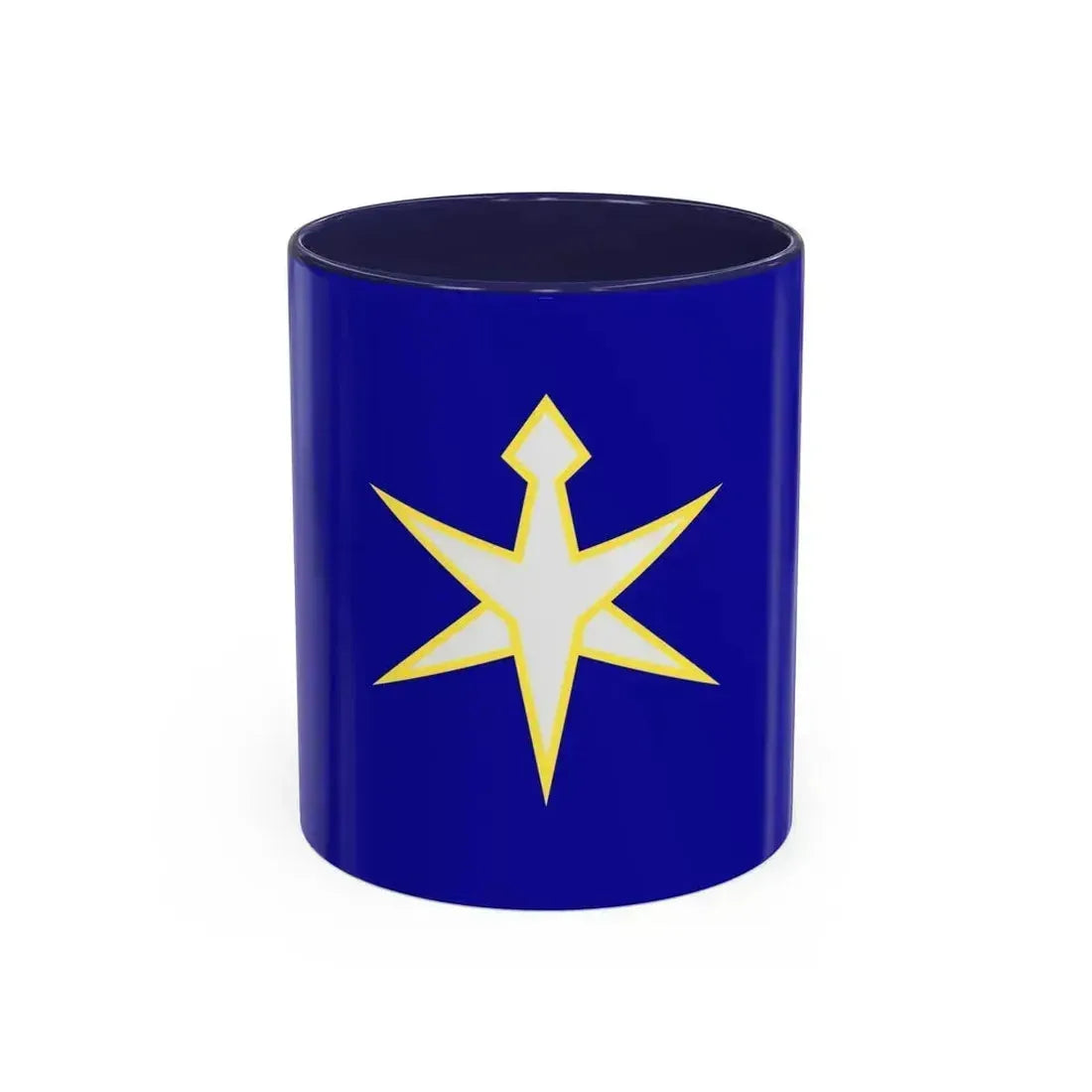 Flag of Chiba Prefecture Japan - Accent Coffee Mug 11oz Navy - Go Mug Yourself
