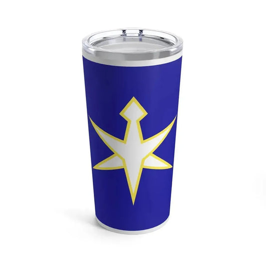 Flag of Chiba Prefecture Japan - Tumbler 20oz 20oz - Go Mug Yourself