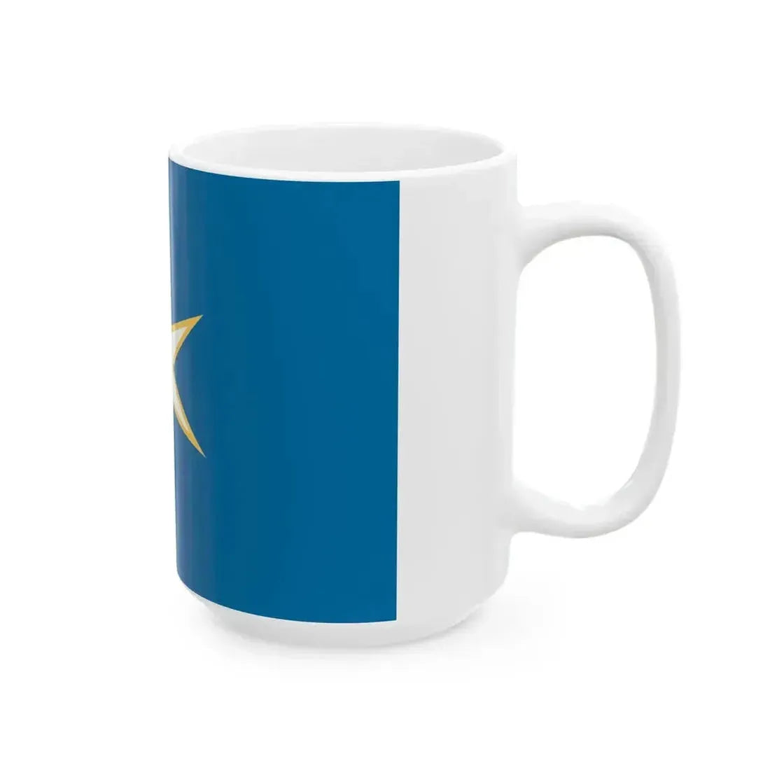 Flag of Chiba Prefecture (Japan) White Coffee Mug - Go Mug Yourself