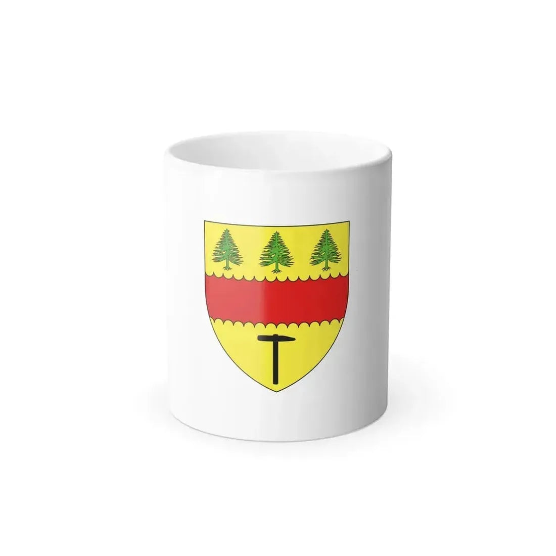 Flag of Chibougamau Canada - Color Changing Coffee Mug 11oz - Go Mug Yourself