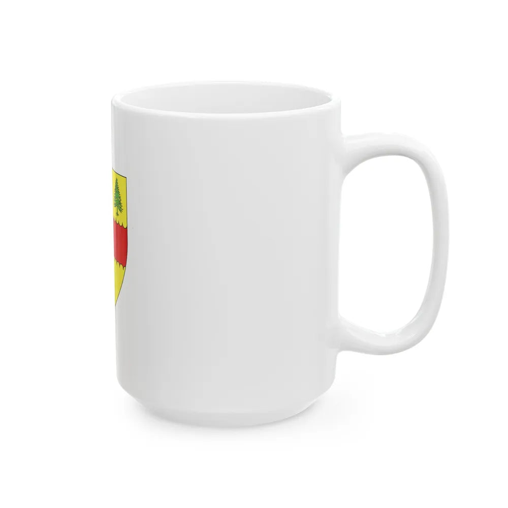 Flag of Chibougamau Canada - White Coffee Mug-Go Mug Yourself