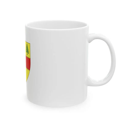 Flag of Chibougamau Canada - White Coffee Mug-Go Mug Yourself