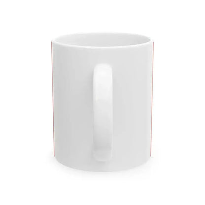 Flag of Chibougamau Quebec (Canada) White Coffee Mug - Go Mug Yourself