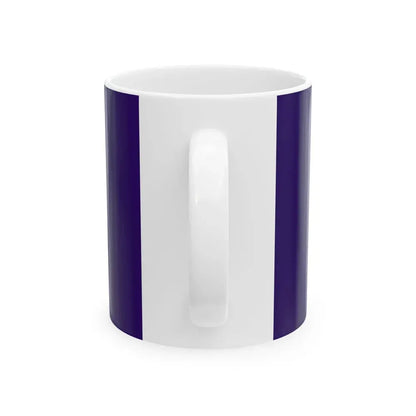 Flag of Chicago Heights Illinois (United States) White Coffee Mug - Go Mug Yourself