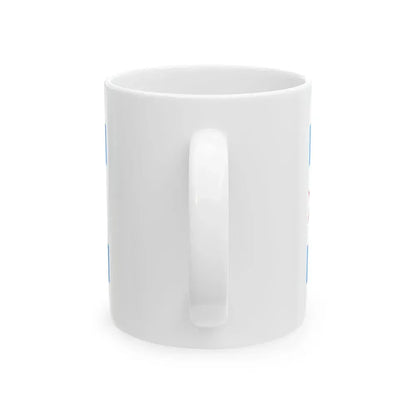 Flag of Chicago Illinois 1917-1933 (United States) White Coffee Mug - Go Mug Yourself